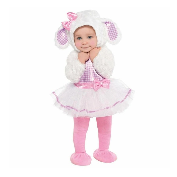 Other - Baby girl Little Lamb Halloween Costume NEW size 18/24 months